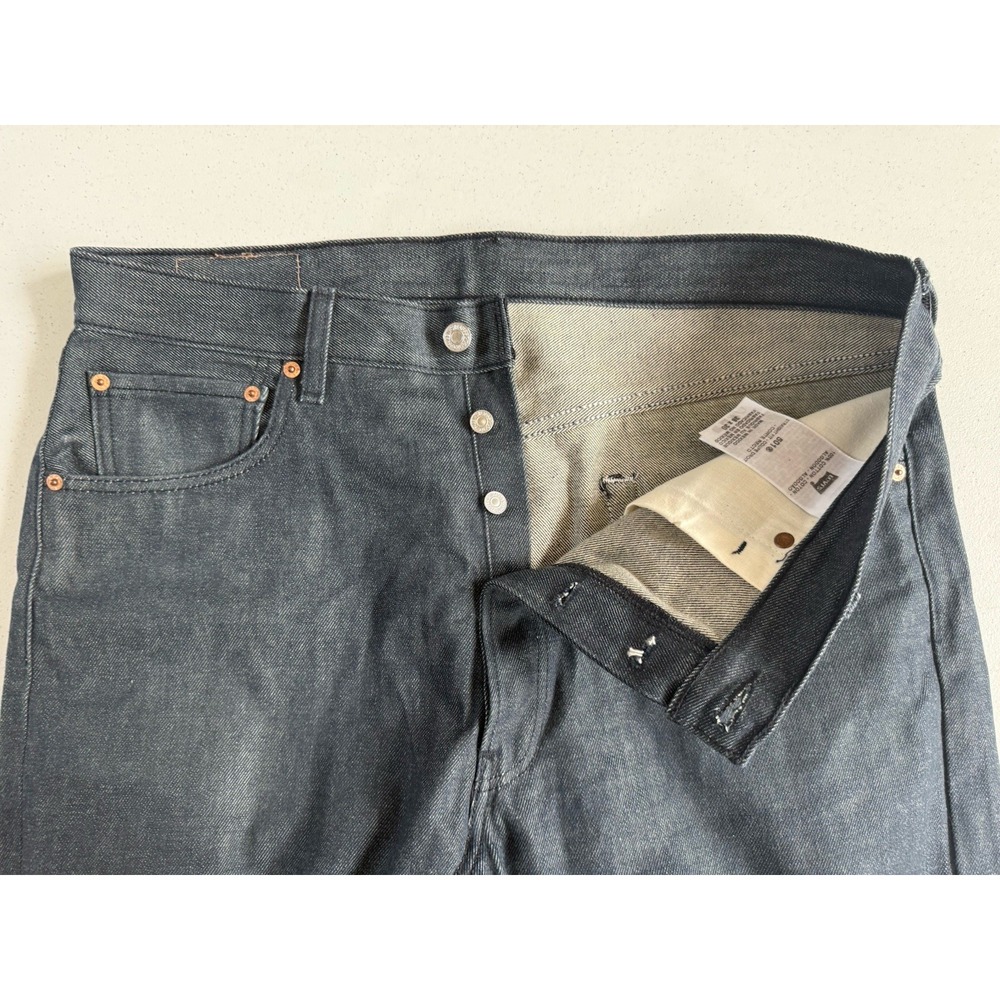 Levis 501 Original Jeans Mens FITS 36x30 Blue Button Fly NWOT - Picture 6 of 7